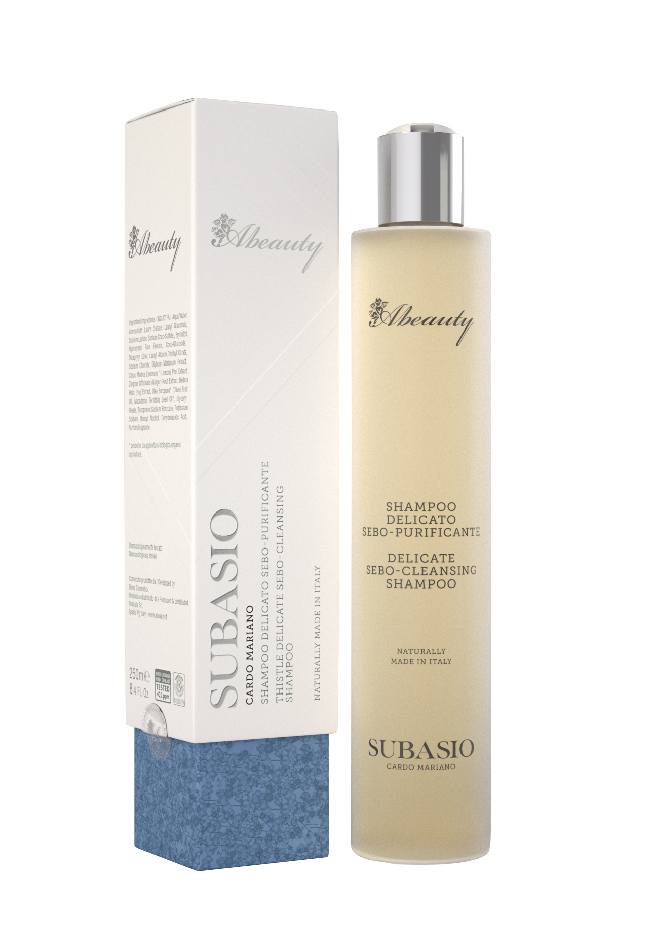Shampoo Delicato Sebo-Purificante 250ml.